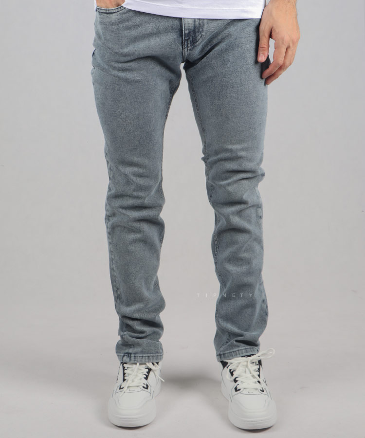 شلوار جین اسلیم مردانه ساده 3835