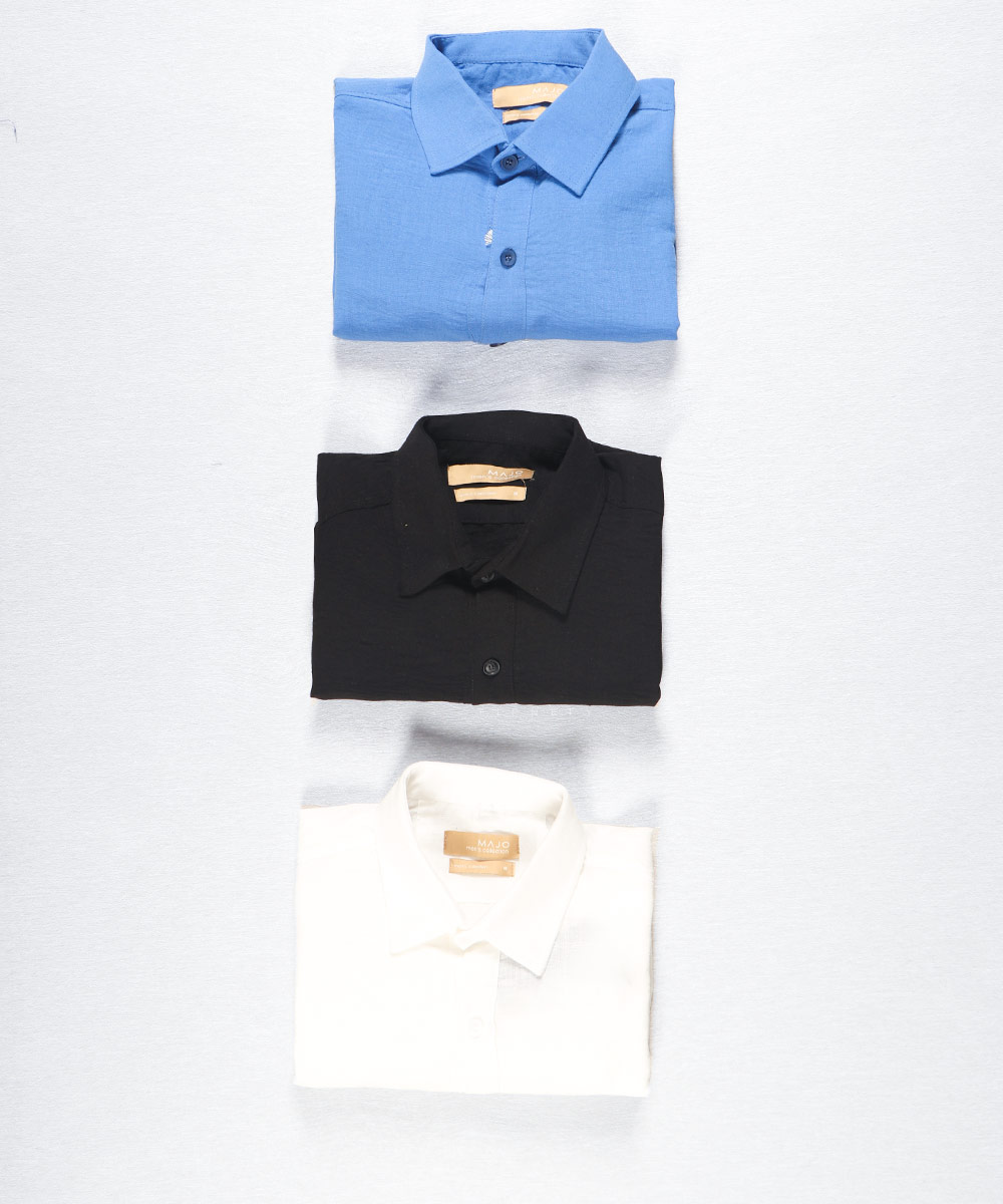                                                         آبی خاکی قهوه ای شیری سبز مشکی پیراهن لش 4409  - تصویر 19