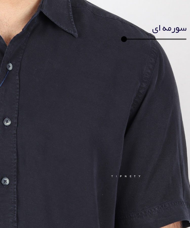   روشن       روشن             روشن طوسی کرم طوسی روشن سورمه ای آبی روشن لجنی صدری پیراهن آستین کوتاه کلاسیک 5405  - تصویر 16