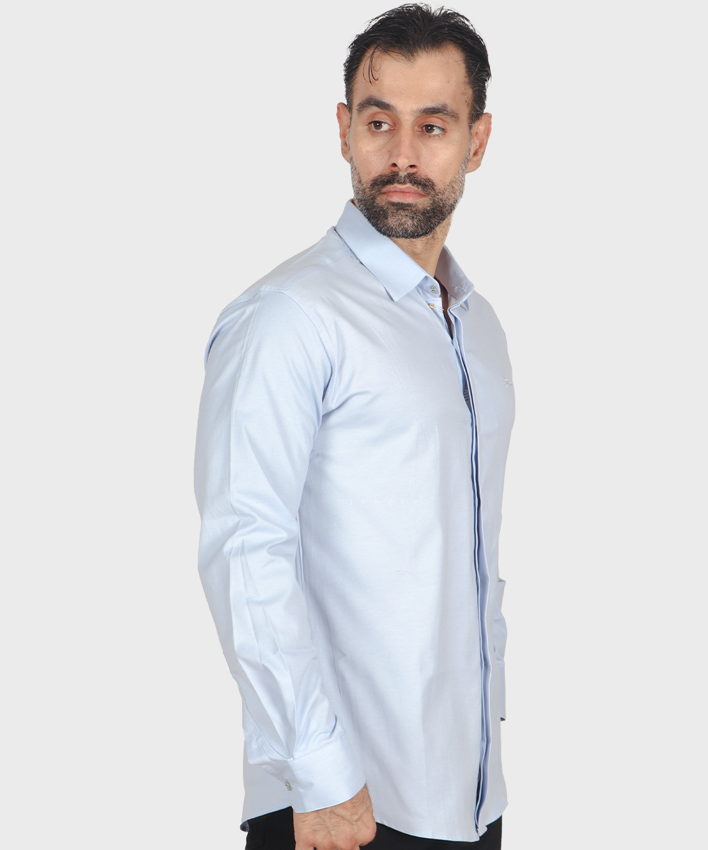             چرک   روشن               چرک   روشن   صدری نسکافه ای سورمه ای لجنی آبی آبی چرک آبی روشن پیراهن آستین بلند فیت 0363  - تصویر 8