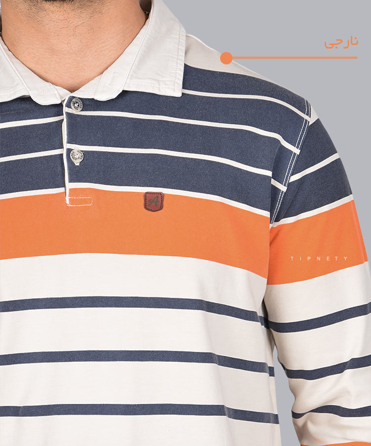                                                                                                     قرمز طوسی سبز نارنجی پاییزه تیشرت 1316  - تصویر 8