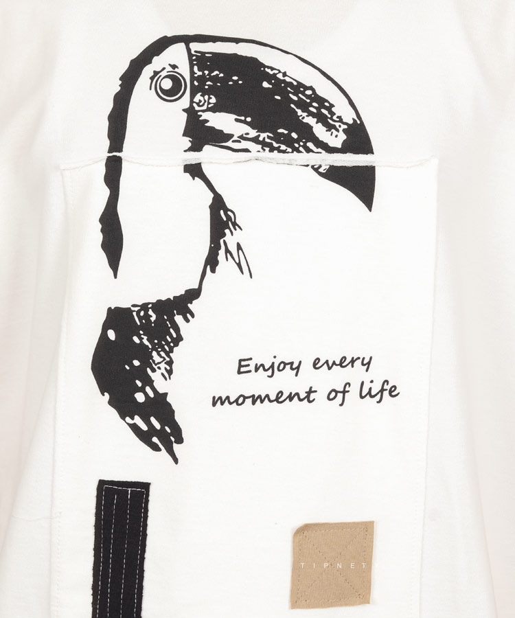                                                                                 طوسی تیره سفید شکلاتی تیشرت لش 1170  - تصویر 6