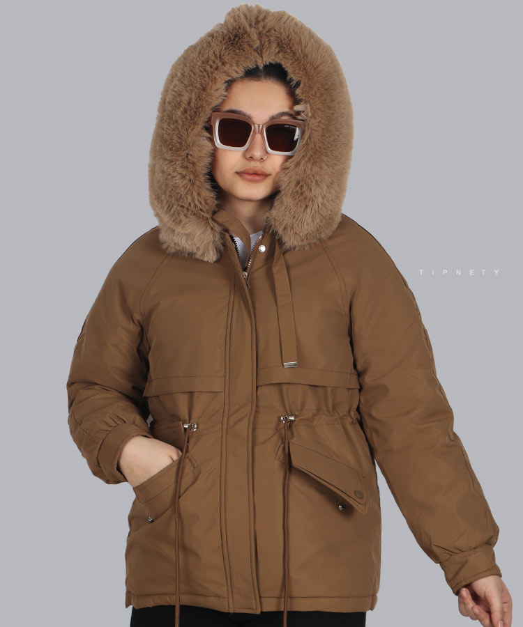                                                                                                                                                                                                                                                                                                   قهوه ای مشکی کله غازی صورتی آبی کرم خاکی زمستانه کاپشن 2112  - تصویر 3