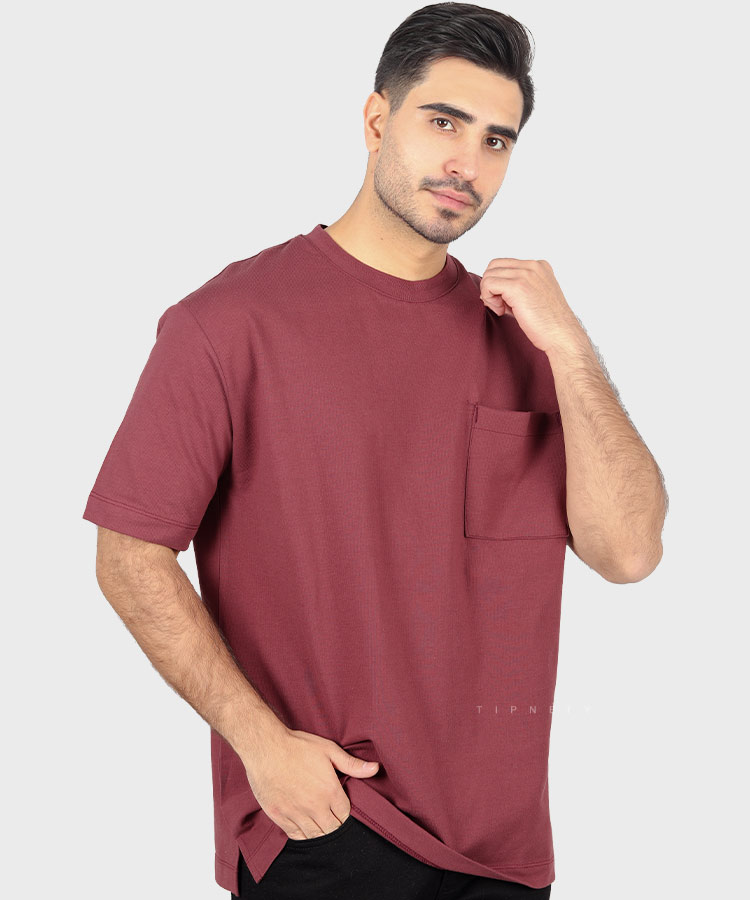                                                                                                 طوسی سفید سورمه ای مشکی آبی چرک زرشکی روشن سبز آبی تیشرت لش 2530  - تصویر 19