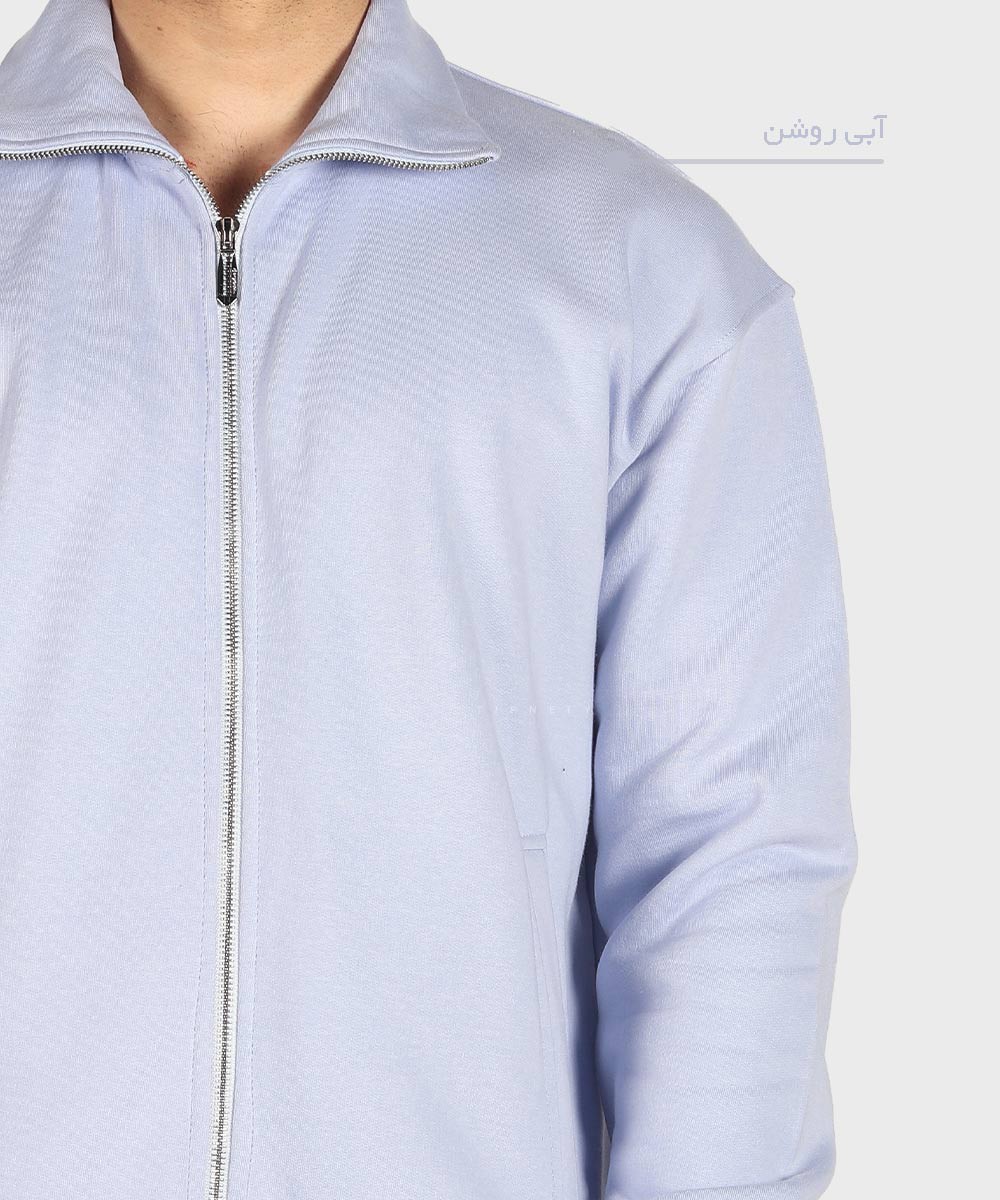                 سورمه ای مشکی شیری طوسی آبی روشن کرم قهوه ای پاییزه سویشرت 5086  - تصویر 12