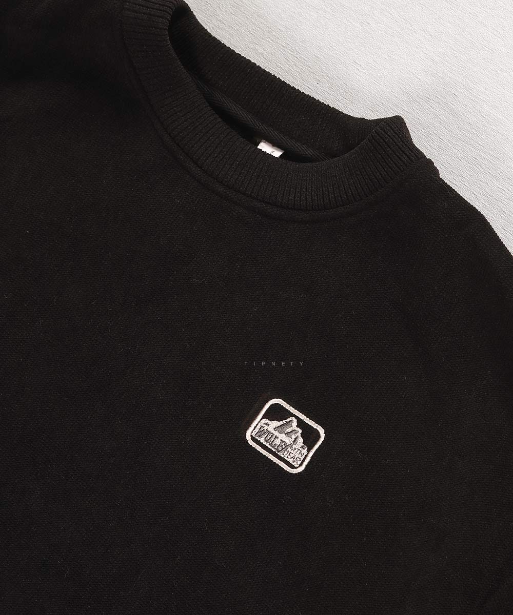 شیری لجنی مشکی پاییزه پلیور 7137  - تصویر 13