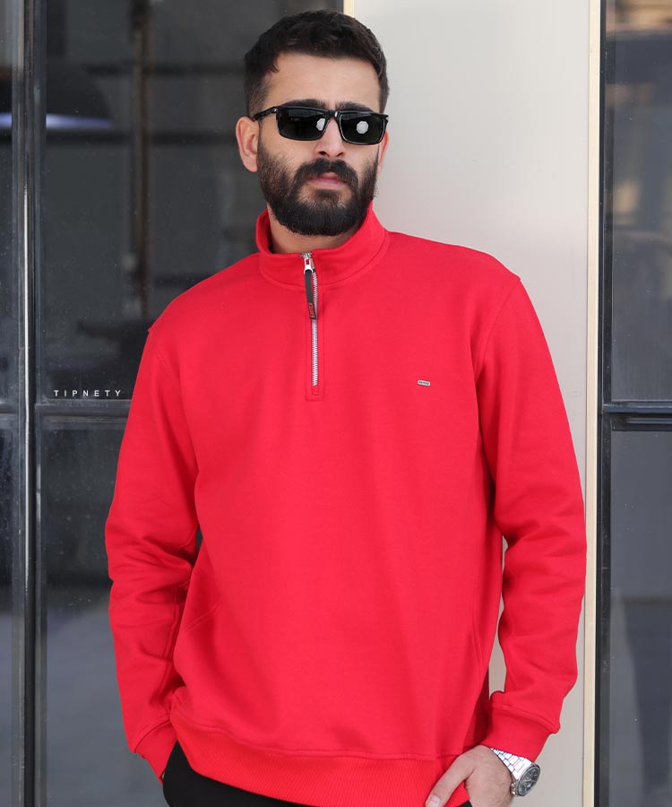                                                                                                                                                                                                                                                                                                                                                                                                                                                                                                                                                                                                                                                                                     سورمه ای مشکی قرمز طوسی سبز آبی ملانژ خردلی فرمی پاییزه پلیور 0444  - تصویر 5