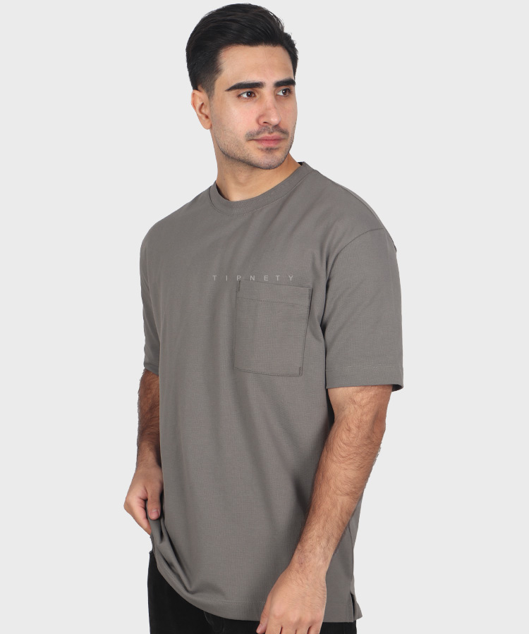                                                                 طوسی سفید سورمه ای مشکی آبی چرک زرشکی روشن سبز آبی تیشرت لش 2530  - تصویر 6