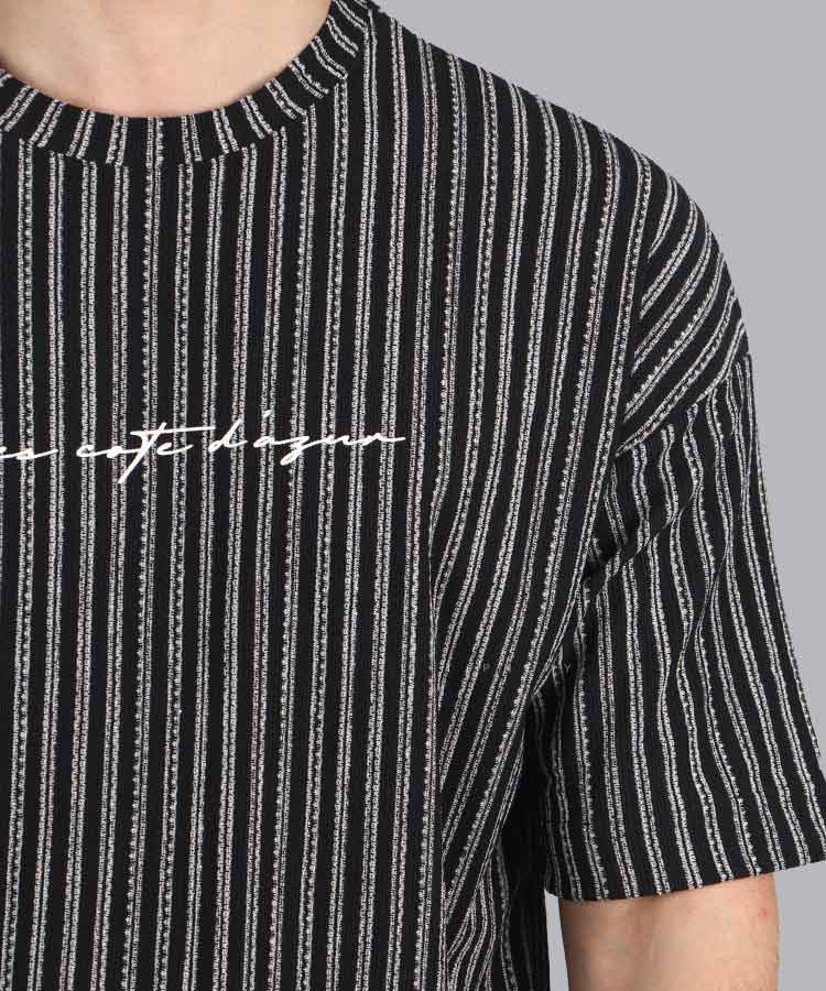                                                                         مشکی سفید تیشرت لش 0696  - تصویر 4