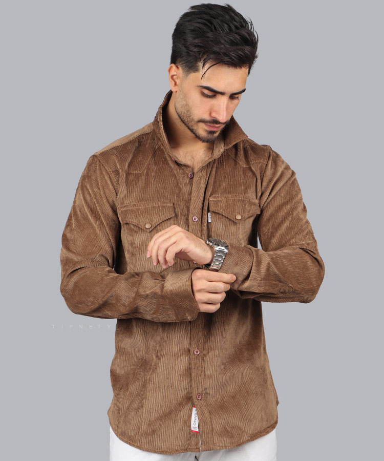 پیراهن مردانه کبریتی پاییزه 0786