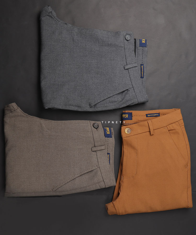 شلوار پارچه ای مردانه اسپرت 3192