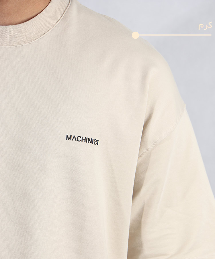                                                                                                                                                                                                                                                                                                                                                                                                                                 سفید مشکی سبز نفتی پرتقالی نوک مدادی بنفش کاربنی کله غازی سورمه ای قهوه ای آبی کالباسی کرم استخوانی تیشرت لش 1780  - تصویر 12