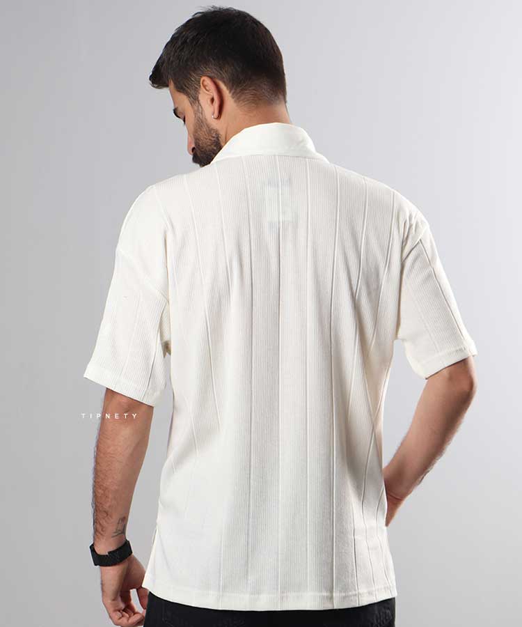               مشکی سفید تیشرت لش 5763  - تصویر 3