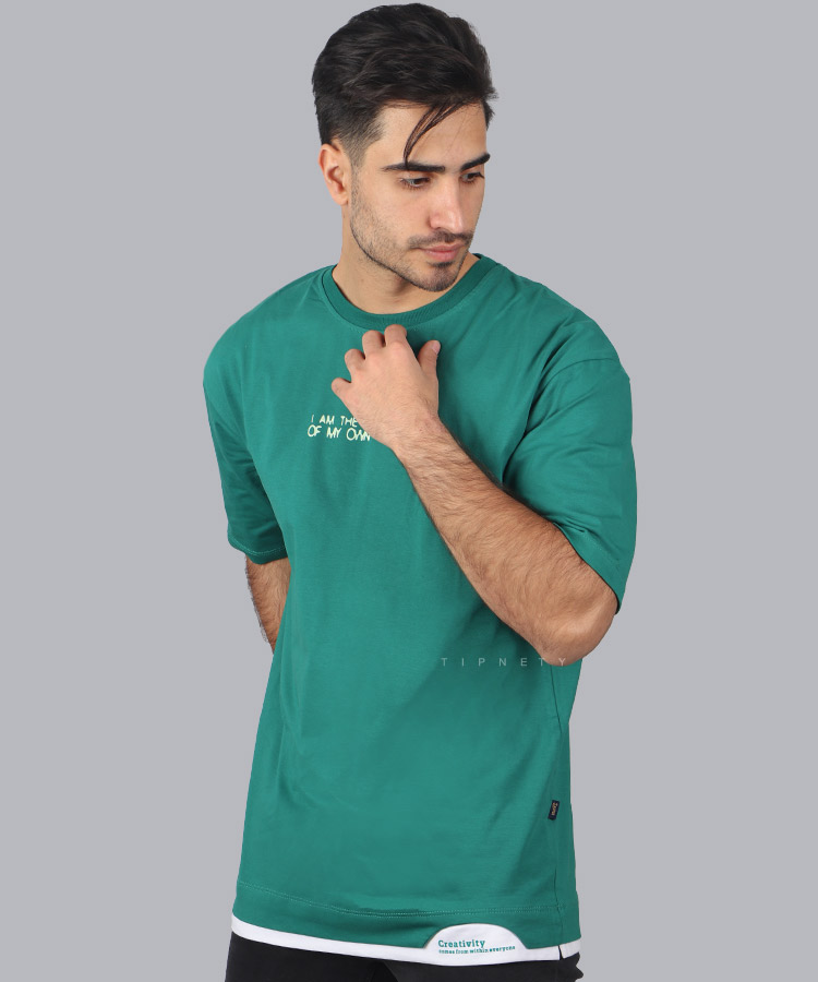 تیشرت لش طرح دار مردانه 1531