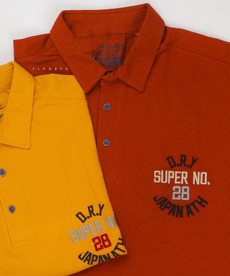 تیشرت یقه دار سایز بزرگ مردانه 5351