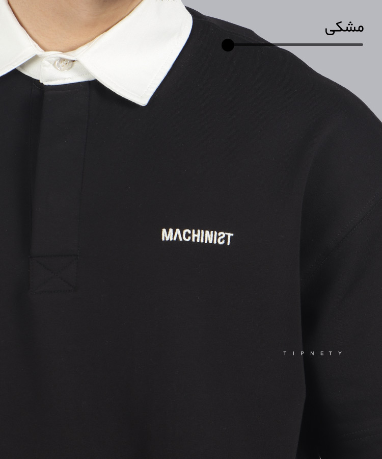                                                                                         سفید سورمه ای مشکی تیشرت لش 2071  - تصویر 4