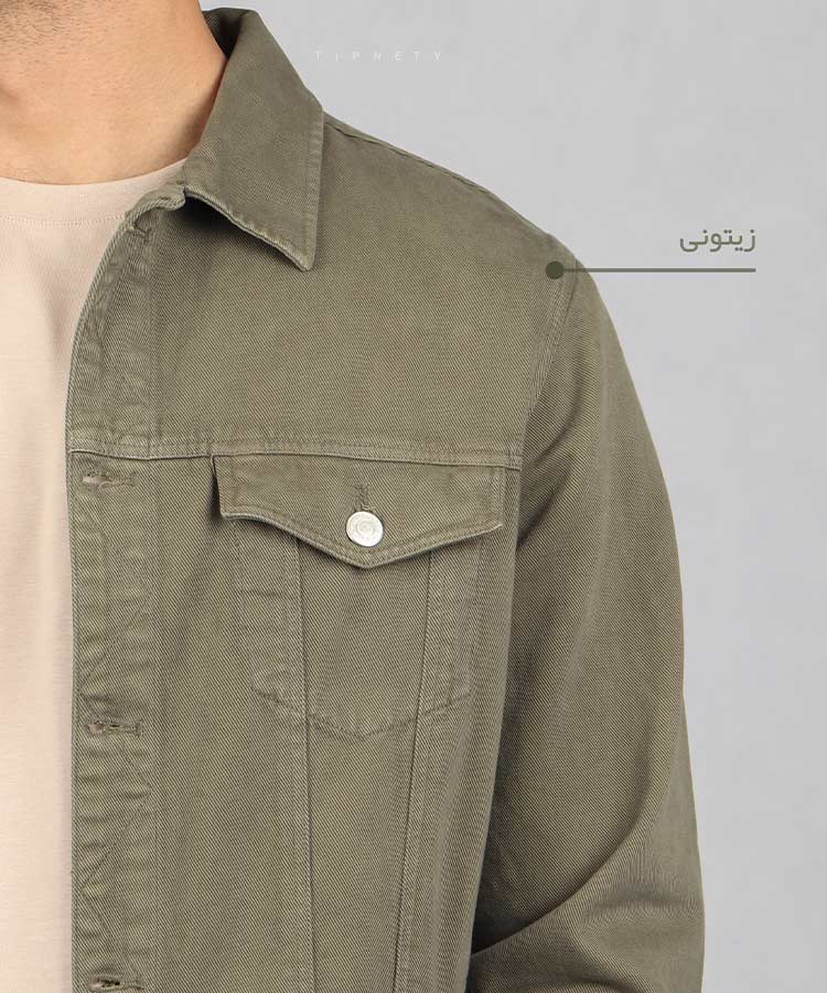                                                                                                                                                                                                                                                                                                                                                                                                                                                                                                           فرمی استخوانی زیتونی مشکی کرم قهوه ای آجری   زمستانه کت کتان 5229  - تصویر 11