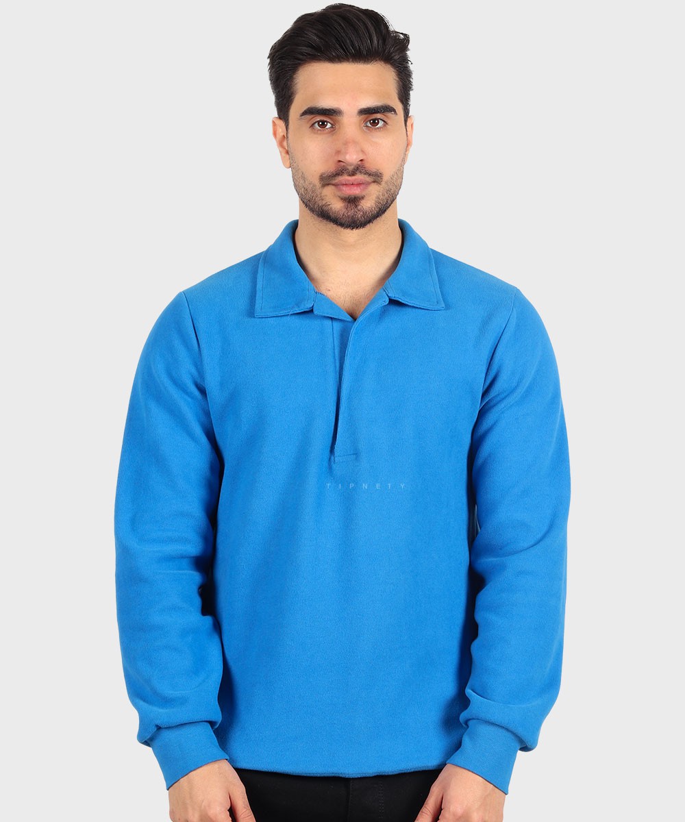 پلیور مردانه یقه باز و ساده ۱۵۰۸