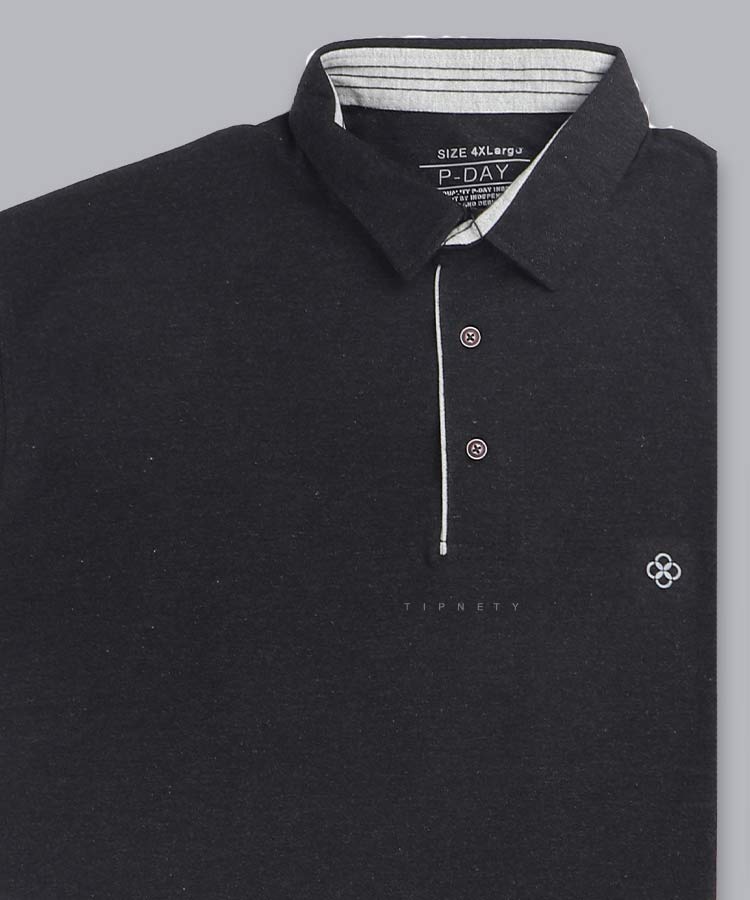 تیشرت یقه دار سایز بزرگ مردانه 6201