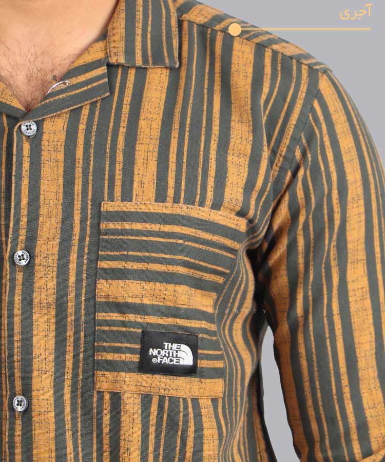                                                                                 قرمز آجری سورمه ای مشکی پیراهن یقه انگلیسی 0239  - تصویر 4