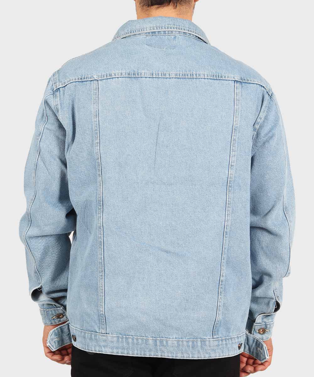         آبی روشن زمستانه کت جین 0201  - تصویر 5