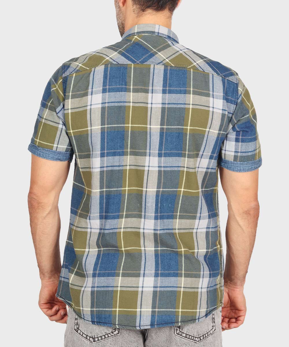                 سبز پیراهن آستین کوتاه فیت 1514  - تصویر 4