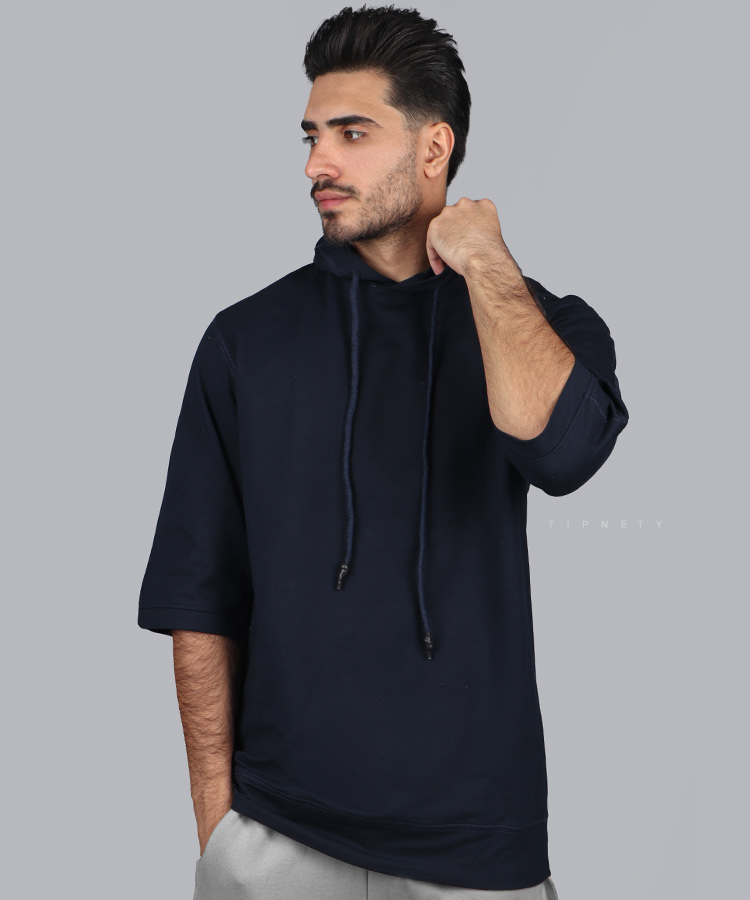 هودی آستین سه ربع ساده 1890