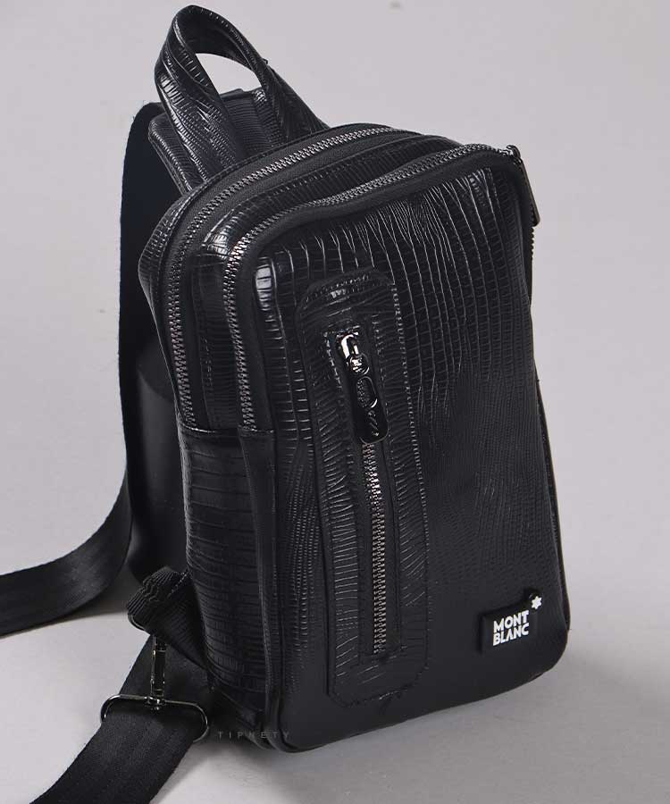 کیف دوشی Mont Blanc مشکی 2304