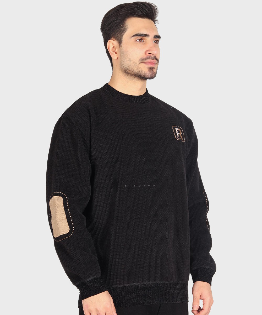 مشکی عسلی شیری پاییزه پلیور 7126  - تصویر 14