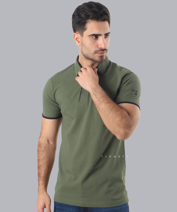 تیشرت یقه دار مردانه 6202
