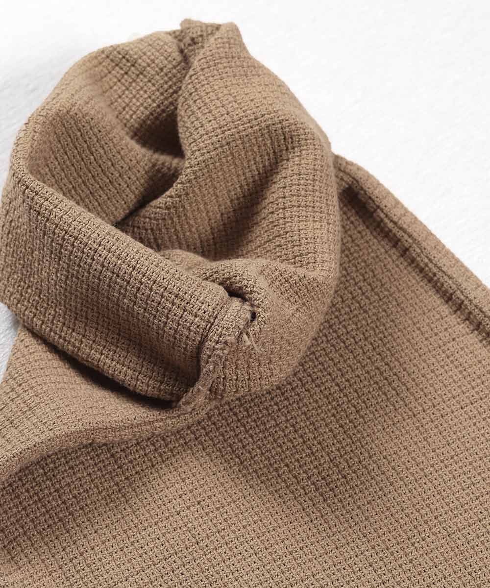             کرم تیره شلوار پارچه ای بگ استایل 1020  - تصویر 6