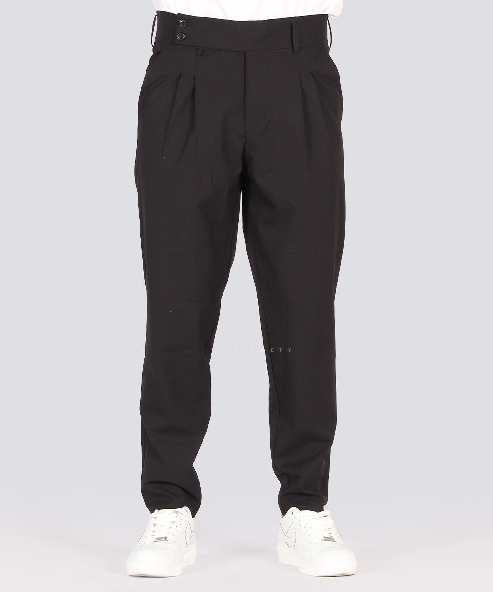         روشن       کرم مشکی سبز کرم روشن شکلاتی ذغالی شلوار پارچه ای فیت 0480  - تصویر 16