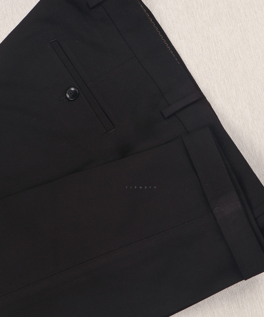                                                                       مشکی کرم طوسی روشن سورمه ای شلوار پارچه ای فیت 2920  - تصویر 5