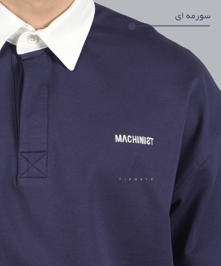                                                                                         سفید سورمه ای مشکی تیشرت لش 2071  - تصویر 3