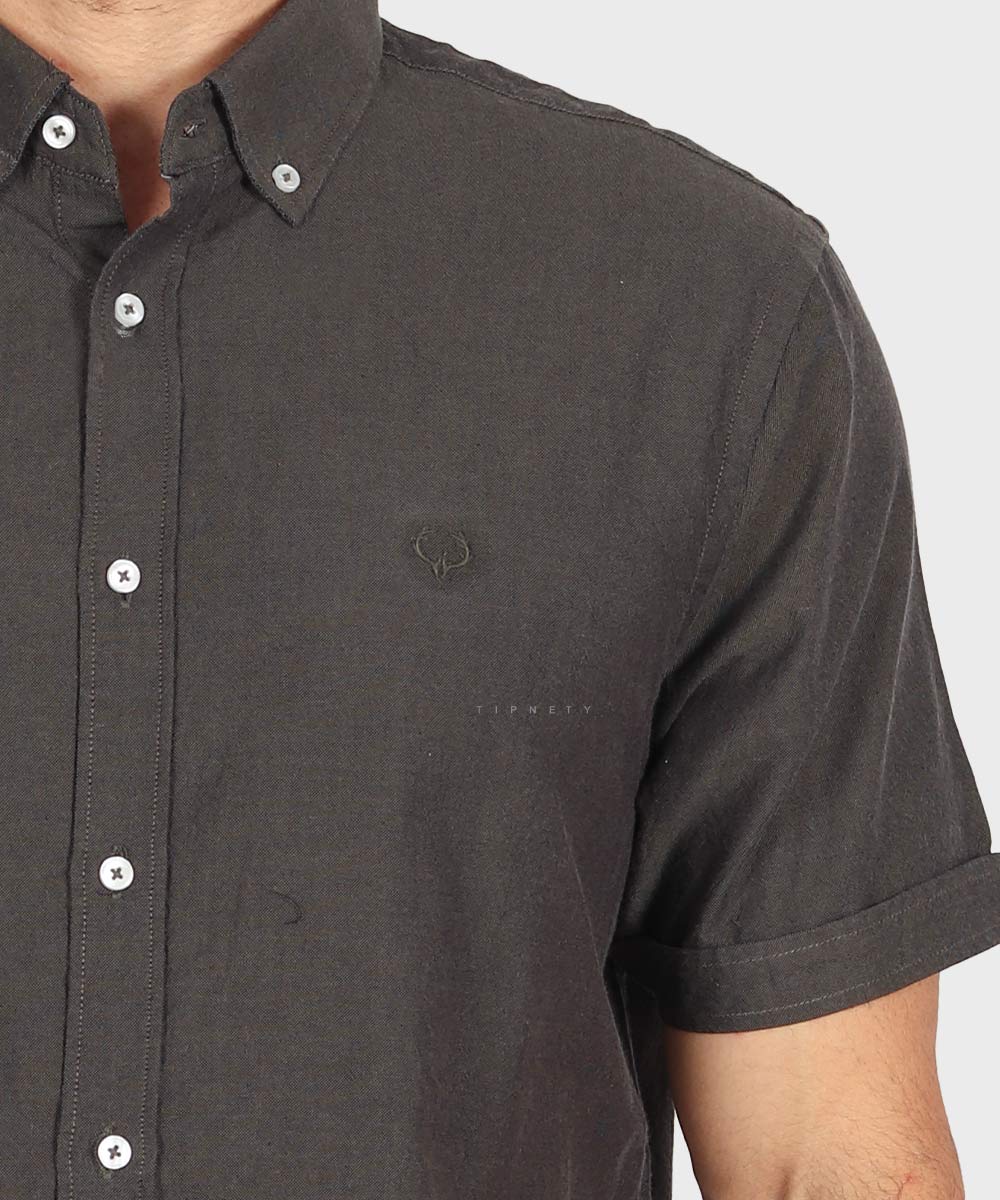         لجنی یشمی سفید پیراهن آستین کوتاه فیت 5379  - تصویر 8