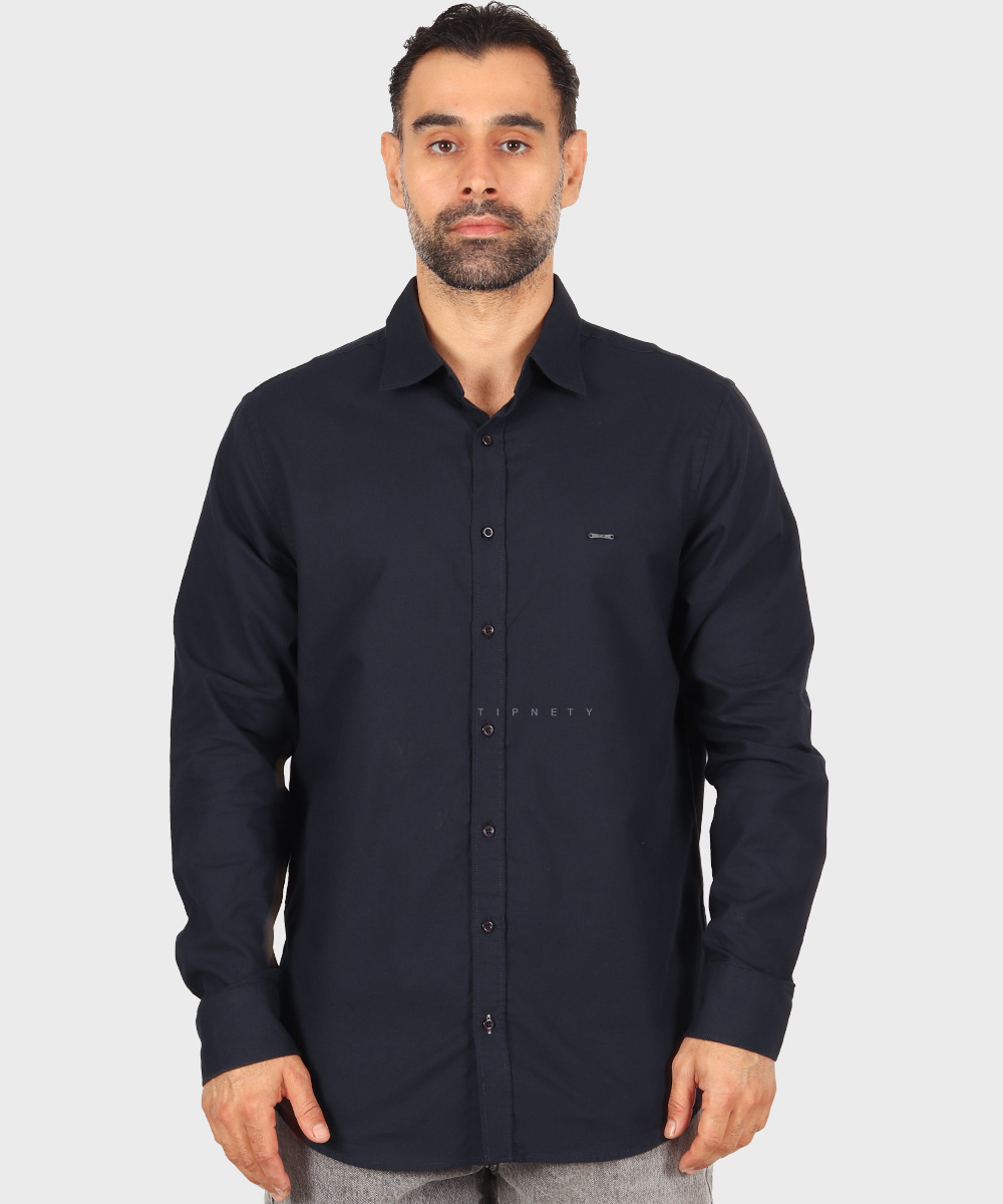 پیراهن مردانه آستین بلند برند تیپ نتی 5499