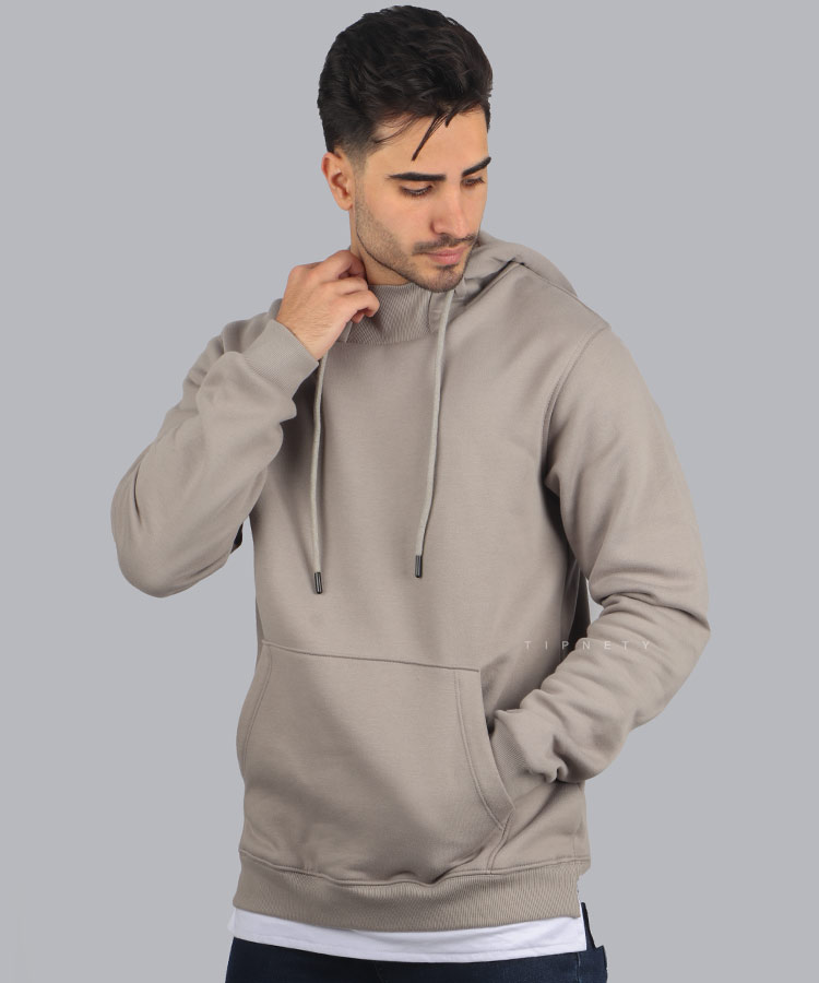                                                                                                                                     مشکی طوسی خردلی استخوانی سبز پاییزه هودی 1214  - تصویر 3