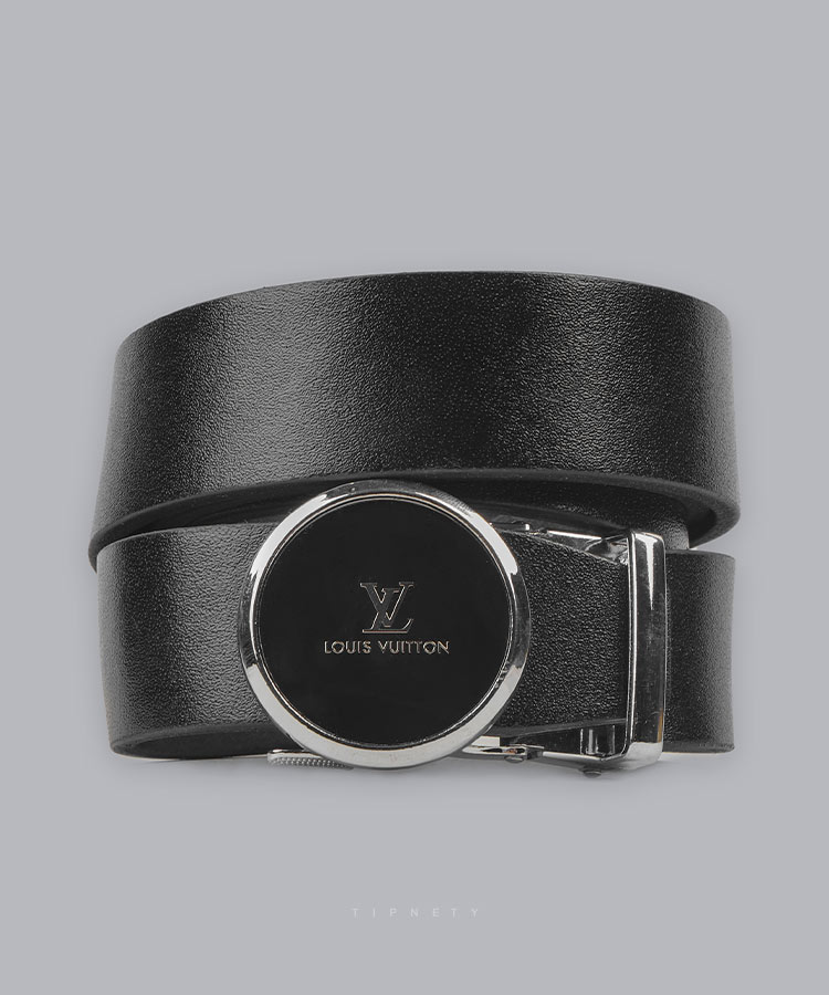 کمربند ریلی مردانه مشکی louis vuitton کد 3229