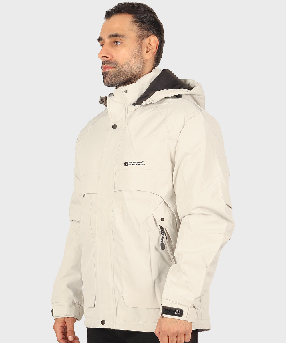           سبز استخوانی مشکی فسفری زمستانه کاپشن 7301  - تصویر 21