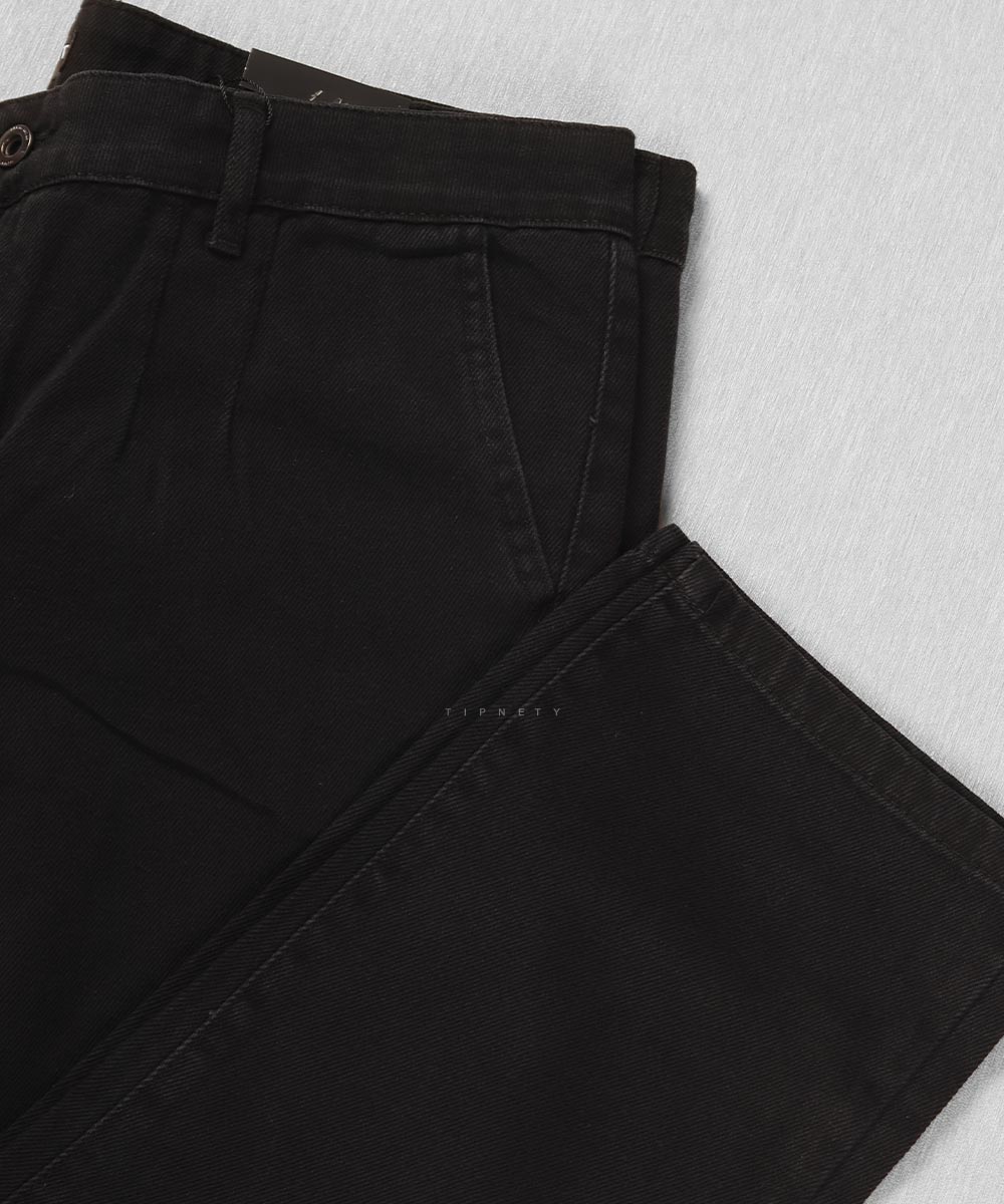 ذغالی شلوار جین مام فیت 0827  - تصویر 5