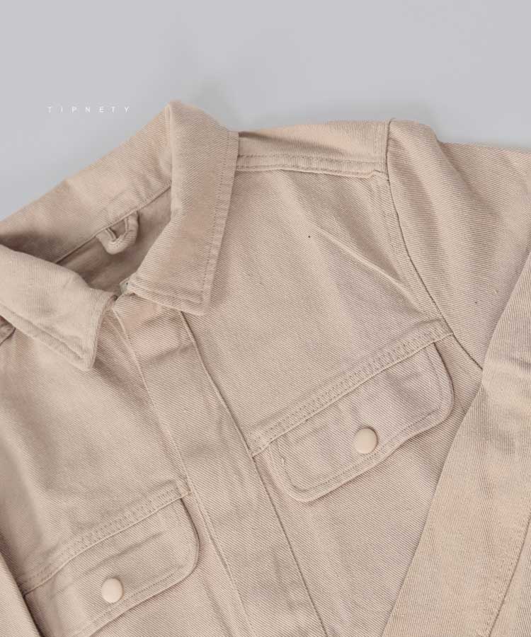                                   سفید کرم زمستانه کت جین 5830  - تصویر 7