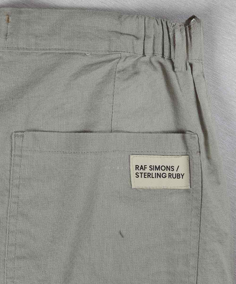                             مشکی طوسی روشن شیری کرم صدری خاکی شلوار پارچه ای لینن 0260  - تصویر 18