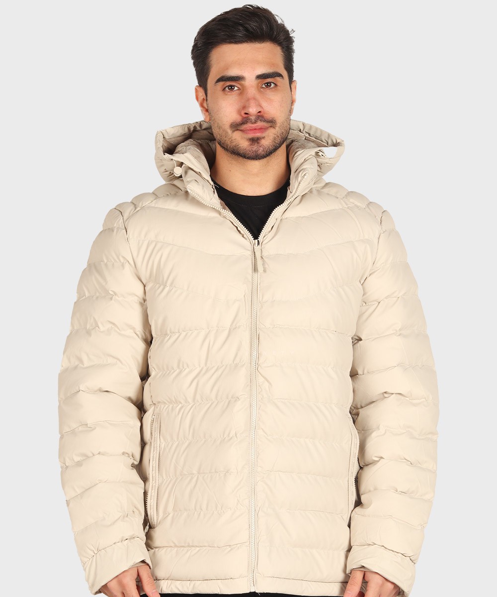 کاپشن مردانه ساده پف دار 6018