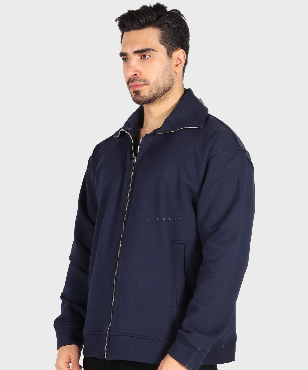                 سورمه ای مشکی شیری طوسی آبی روشن کرم قهوه ای پاییزه سویشرت 5086  - تصویر 16