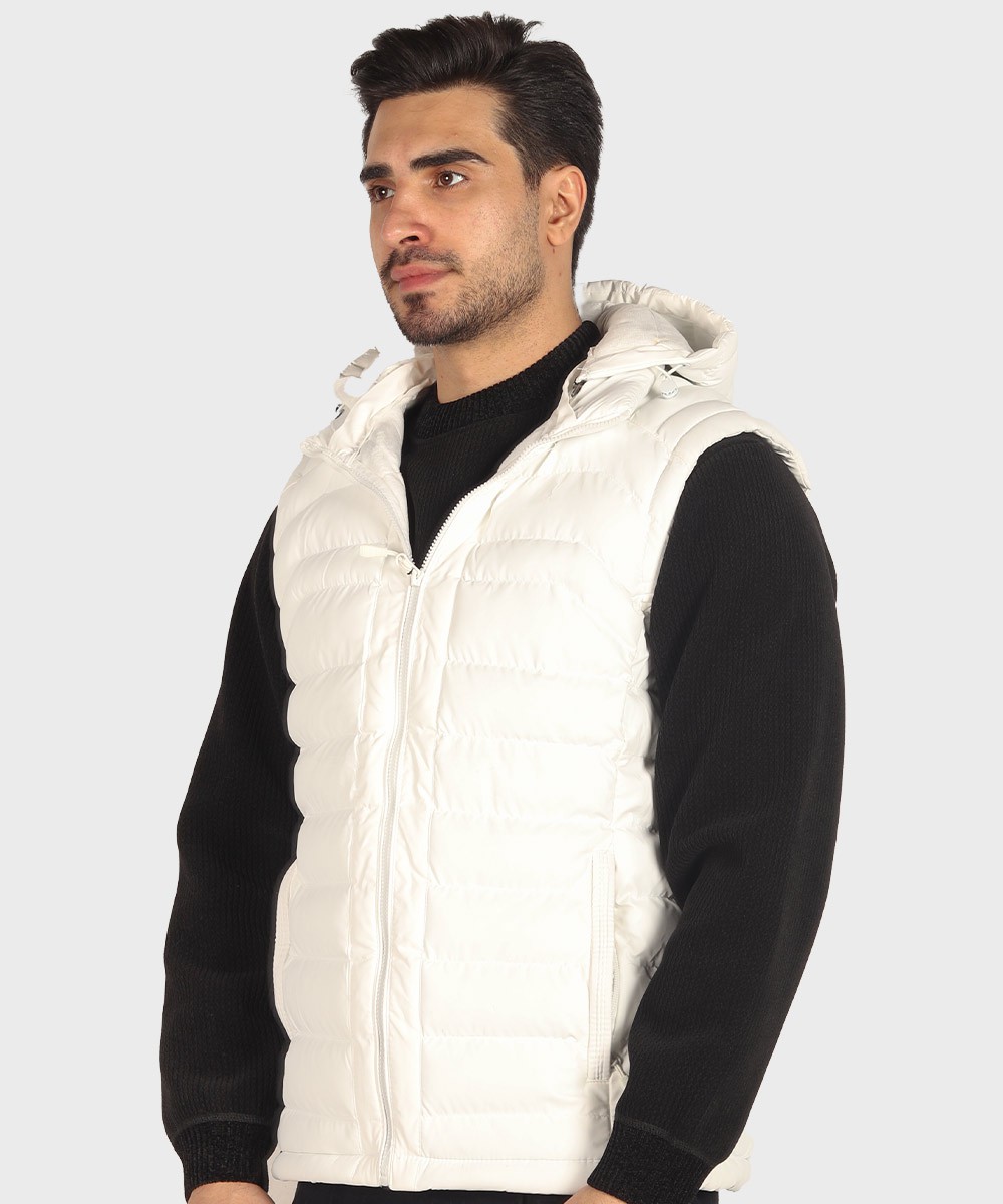         سفید یشمی کرم مشکی دودی زمستانه پافر 2771  - تصویر 9