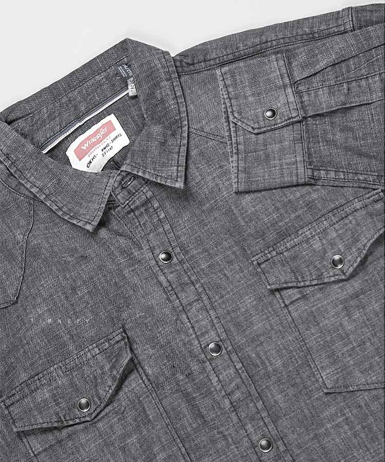 پیراهن مردانه آستین بلند جین 4132