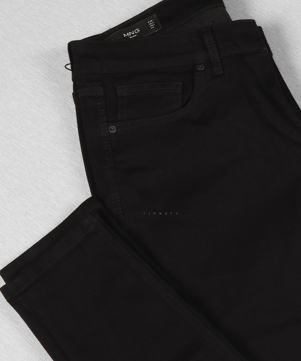       مشکی شلوار جین اسکینی 0944  - تصویر 5