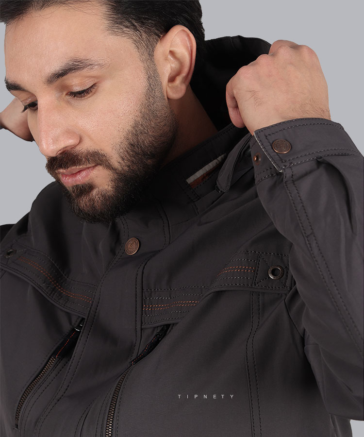                     طوسی زمستانه کاپشن 2709  - تصویر 7