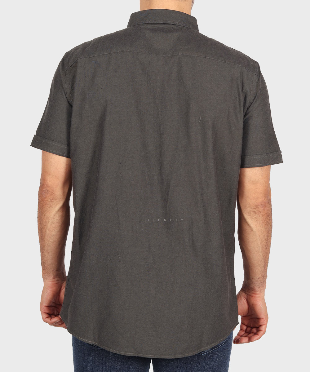         لجنی یشمی سفید پیراهن آستین کوتاه فیت 5379  - تصویر 14