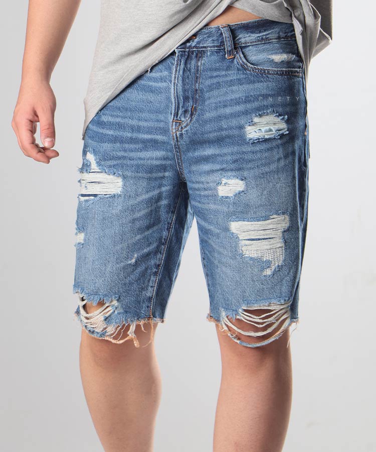     روشن         روشن     ذغالی   روشن آبی راحتی شلوارک 8801  - تصویر 3